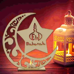 Party Decoration Ramadan Led Lamp Eid Decorative Candle Light Festival Tabletop Decor