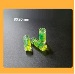 Level Measuring Instruments 8x20 mm Plastic Tube Level Bubble Spirit Leveler Parts