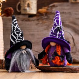 Altre forniture per feste festive 2021 Decorazione di Halloween Ornamenti per bambole nani senza volto