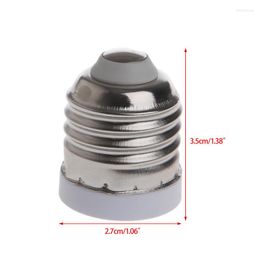 Lamp Holders E27 To E17 Socket Base LED Halogen CFL Light Bulb Adapter Converter Holder