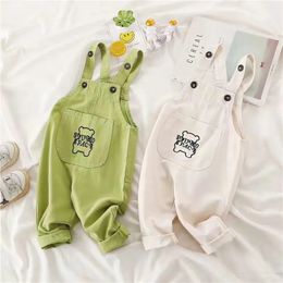 Overalls Toddler Boys Girls Korean Suspenders Spring and Autumn Loose Jumpsuit Baby Casual Pants Toddler Girl Fall Clothes kids overalls 220909