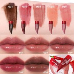 Lip Gloss Watery Glossy Glaze Mirror Glass Light Moisturizing Lipstick Pigment Mud Dual-use For Cheeks Lasting Non-stick Cup