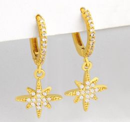 Jewellery Earrings Cubic Zirconia moon star butterfly gold Colour CZ Crystal Ear Clips No Pierced earrings for women Jewellery wsj5