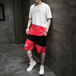 Men's Tracksuits Cool Summerf Clothing Outdoor Street Casual Fashion Shirts And Shorts Uniform Set