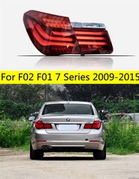 Car Lights For F02 F01 2009-20 15 7 Series 730li 740li 750li 760li LED Auto Taillights Upgrade Blink Turn Signal Lamp Accessories
