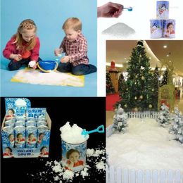 Christmas Decorations 1 Can Fake Snow Artificial Year Gift Diy Fluffy Snowflake Polymer Party Decoration Props Supply