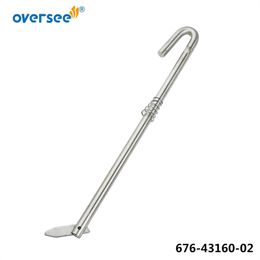 676-43160 Stainless Steel Tilt Rod Assy Parts For Yamaha Outboard Engine 2T 40HP 48HP 50HP 676-43160-02 Parsun F25-01010401