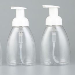 300 ml Plastik Badezimmer Hotel Flüssigseifenschaumspender klarer Schaumstoff -Shampoo -Lotion Behälter Flasche 20220909 D3