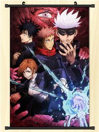 pictures collection NZ - Paintings Anime Jujutsu Kaisen Itadori Yuji Cosplay Home Decor Collection Wall Scroll Poster Painting DIY Customized Decorative Pictures