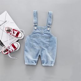 Overalls 0-3 Years Baby Girls Suspenders Outfit Toddlers Infant Kids Suspender Pants Children Cotton Elastic Denim Pant Overalls Trousers 220909
