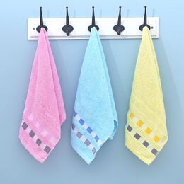 Towel High Quality Cotton Solid Colour Face For Adult Soft Absorbent Household Travel Gym 5pcs/set