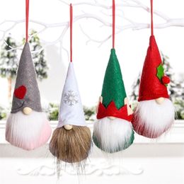 Other Event Party Supplies Christmas Toy Doll Merry Decorations Pendant For Home Ornament Xmas Gifts Navidad Natal Noel Yea 220908