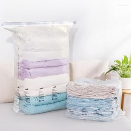 Storage Bags Vacuum Bag Dustproof Waterproof Quilts Clothes Organizer Foldable Seal Compressed Sack Travel Saving Space
