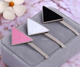 Baby hairpins Hot Metal Hair Clip with Stamp Women Girl Letter Barrettes Fashion Hair Accessories