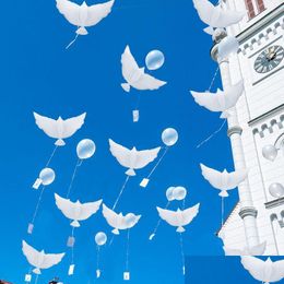 Party Decoration Party Decoration White Flying Biodegradable Wedding Birthday Church Peace Baptism Easter Po Props Decor Homeindustry Dhlhi