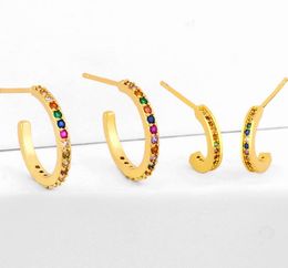 Jewelry Earrings Cubic Zirconia eye gold color CZ Crystal Ear Clips No Pierced earrings for women Jewellery j54