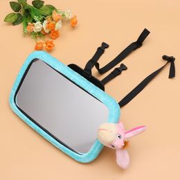 Interior Accessories Car Mirror Safety Monitor Child Infant In Rear Facing 360° Adjustable For Backseat Lovely Donkey Decoration