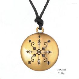 Pendant Necklaces Necklace For Women Men Special Runes Viking Feeling Jewelry High Grade Zinc Alloy Material Provide Drop