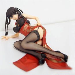 sexy anime art UK - FROG TONY T2 ART GIRLS cheongsam Soft chest sexy girl figures toys 17 Scale Anime Action figures toy Christmas gift for kids T200321253m