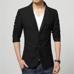 high quality suits UK - Men's Suits Men's & Blazers 2022 Arrival High Quality Single Button Leisure Men Korean Fashion Slim Fit Casual Blazer