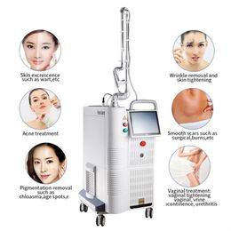 Powerful Co2 Fractional Laser Machine For Wrinkles Pore Scar Acne Removal Skin Rejuvenation Vagina Tightening stretch market removval skin restore Beauty machine