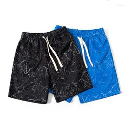 Men's Shorts INS Style Summer Casual Men Boardshorts Breathable Beach Comfortable Fitness Basketball Sports Short Pants