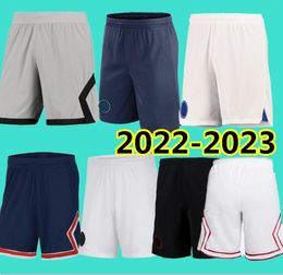 2022 2023 MBAPPE soccer shorts 22 23 psgs home blue away gray third white man football pants fourth black men paris maillot HAKIMI SERGIO RAMOS short de foot on Sale