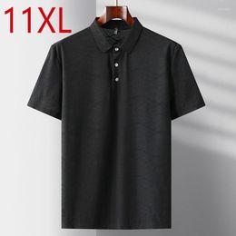 Men's Polos 11XL Plus Size Men Shirt Camiseta Mens For 2022 Tshirt Polyester