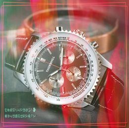 Automático Moda Cerâmica Os relógios de pulseira de hora de quartzo de mão de quartzo metal cinta de couro cinto de couro multifuncional de relevos orologio di lusso