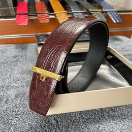 business clothes for men Australia - 2022 T Luxury Brand Belts Clothing Accessories Business Designer Belts For Men Big Buckle Fashion Genuine Leather Serpentine Whole Wit182k