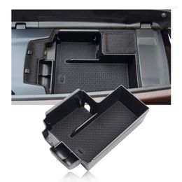 Car Organizer LFOTPP Armrest Storage Box For 5 Series G30 2022 Central Control Auto Interior Accessories Black
