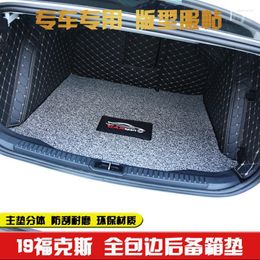 Car Organiser High-quality Leather Full-enclosed 3D Trunk Mat Modified Boot For Focus 2022 4dr Sedan Car-styling