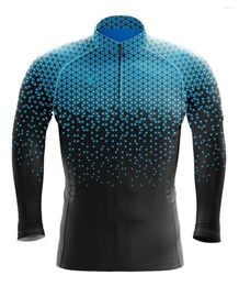 Racing Jackets Mountain Cycling Jersey Sublimation Custom Quick-Dry Men Top Long Sleeve Polyester Design 2022 Riding Bike