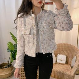 Women's Suits Autumn Spring Elegant Korean Style Suit French Women Blazers Woman Blazer Long Sleeve Coat