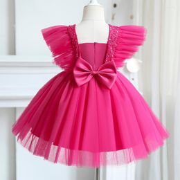 Girl Dresses Princess Dress Robes Costume For Kids 3 5 8 Years Birthday Party Tutu Fluffy Children Girls Clothes Vestidos