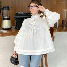 Women's Blouses Kawaii White Women Loose Baby Shirts Shirt Fall Tops Blusas De Mujer