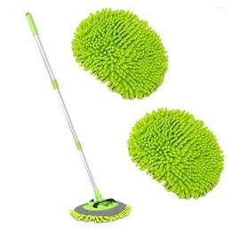 Car Sponge Cleaning Brush 45 In Wash Mop Kit With Long Handle Handy Chenille Microfiber Washing MiFor Men Women