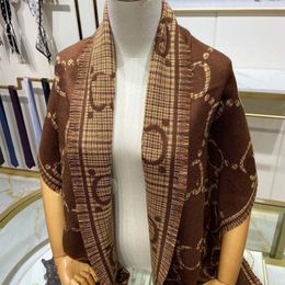 Scarf High Quality Scarf Designer New Classic British Plaid Cotton Ladies Quality Cashmere Scarves for Women Autumn and Winter Shawl