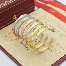 Klassische Kreis-Designer-Creolen, modische Liebesohrringe für Frauen, hochwertige Edelstahl-Beschichtung, 18 Karat Gold, Schmuck26622759