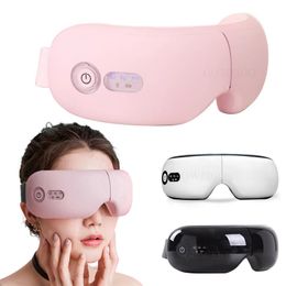 Eye Massager Electric Smart Airbag Vibration Compress Bluetooth Music Massage Relieve Fatigue Dark Circles Protector 220909