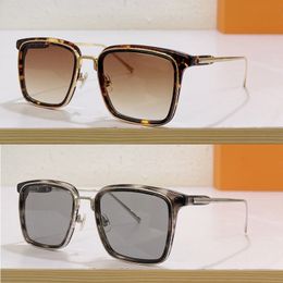 mens sunglasses designers women Antireflection Fashion Mirror letter print Sun glasses Brand Square Eyewear Retro Classic Chain temples