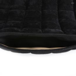 Steering Wheel Covers Black Car Seat Cover Cushions Lattice Pad Protector 2pcs 50 X 51.5cm