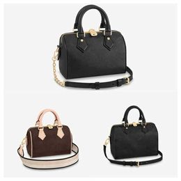 Cosmetic Bags Cases Cross Body Lattice Square Crossbody Bag 2023 High Quality PU Leather Women's Designer Handbag Vintage Chain Shoulder Messenger