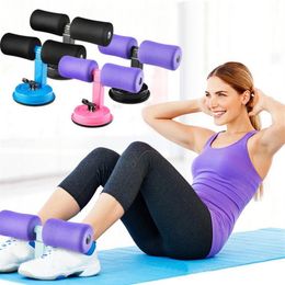 workout accessories UK - 1PC Self Suction Sit-Ups Abdominal Exercise Adjustable Assistant Equipment Home Fitness Workout Accessories Abdomen Lose Weight295m
