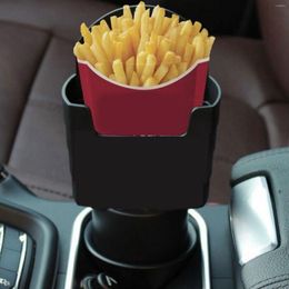 Drink Holder Car French Fry Cup Chips Rack Tidying Interior Storage Box Organizer Bracket Phone Universal