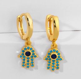 Jewellery Earrings Cubic Zirconia eye gold Colour CZ Crystal Ear Clips No Pierced earrings for women Jewellery a43