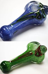 Vintage Glass Smoking Pipe Hookah Glass Bong Factory Direct Sale can put customer logo by DHL UPS CNE