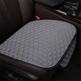 Car Seat Covers Universal Cover Set Flax Auto Seats Cushion Pad Mats Chairs Protector Accessories