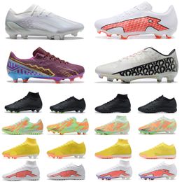 2022 X Ghosted 1 FG Soccer Shoes Men Football Shoe Gold Black White Red Blue Gul Volt Mens Sports Sneakers 39-45