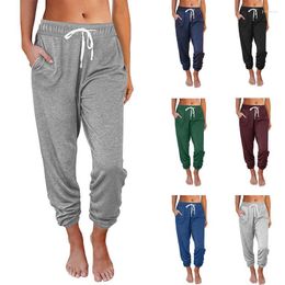 Women's Pants Women's & Capris Spring Summer Sweatpants For Women Sports Lounge Fashion Pocketed Casual Joggers Pantalon Pour Femme